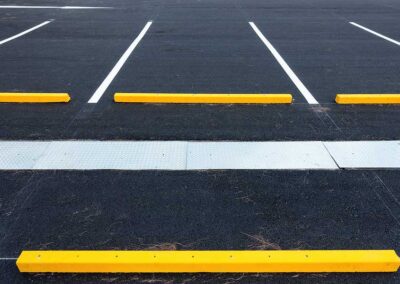 Commercial Parking Lot Line Striping